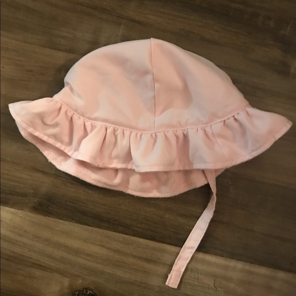 Reversible Sun Hat | Terry Cloth | Baby Pink Bubblegum Bucket | NWT | Old Navy